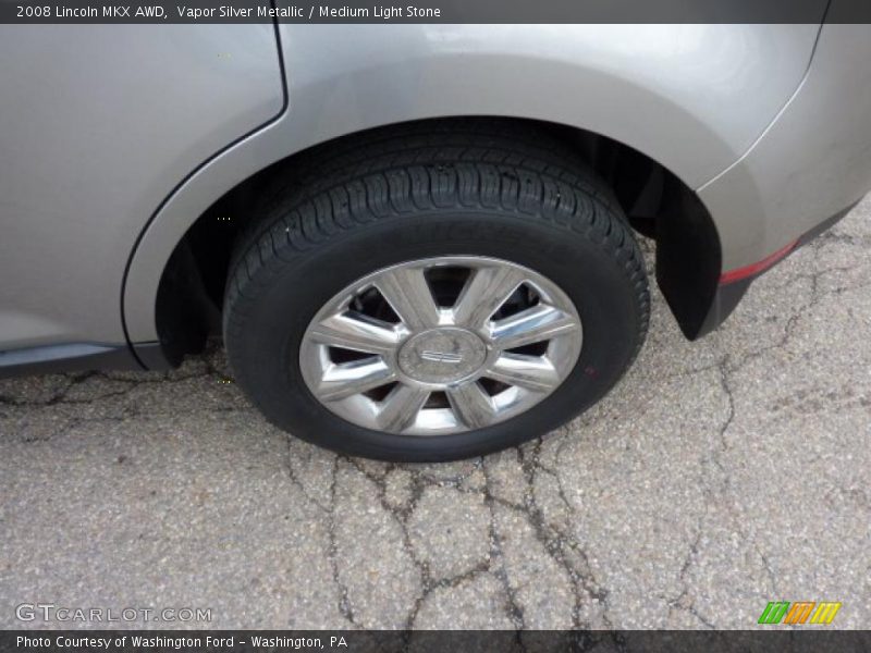 Vapor Silver Metallic / Medium Light Stone 2008 Lincoln MKX AWD