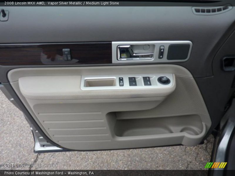 Vapor Silver Metallic / Medium Light Stone 2008 Lincoln MKX AWD