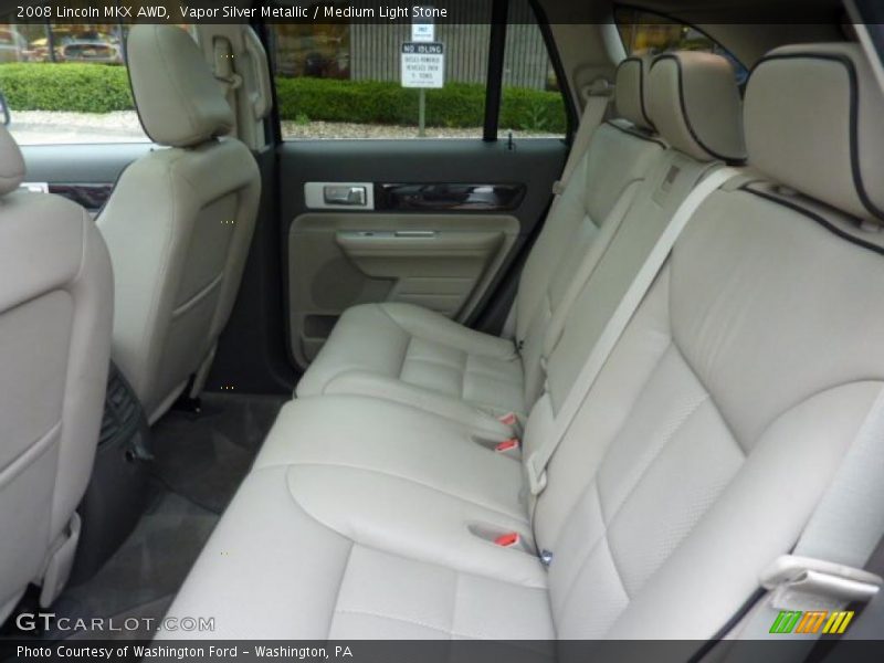 Vapor Silver Metallic / Medium Light Stone 2008 Lincoln MKX AWD