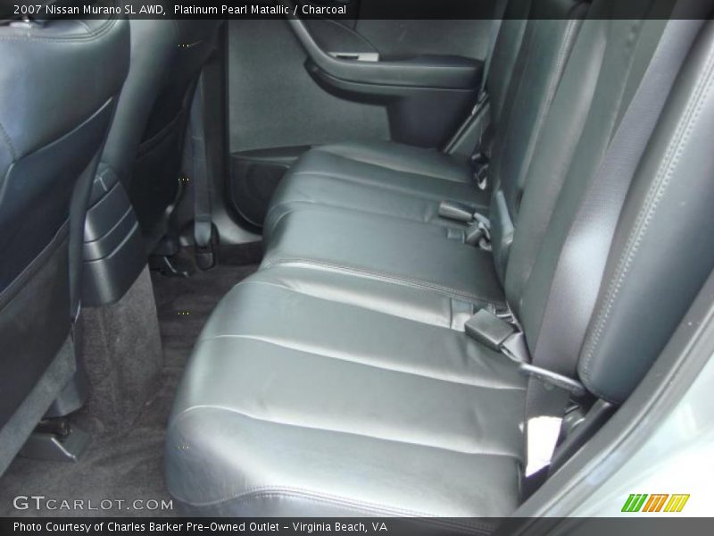 Platinum Pearl Matallic / Charcoal 2007 Nissan Murano SL AWD