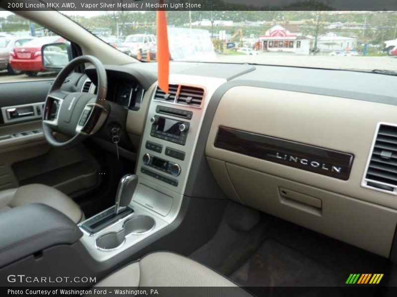 Vapor Silver Metallic / Medium Light Stone 2008 Lincoln MKX AWD