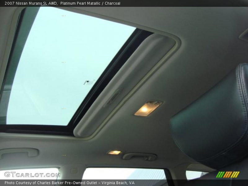Platinum Pearl Matallic / Charcoal 2007 Nissan Murano SL AWD