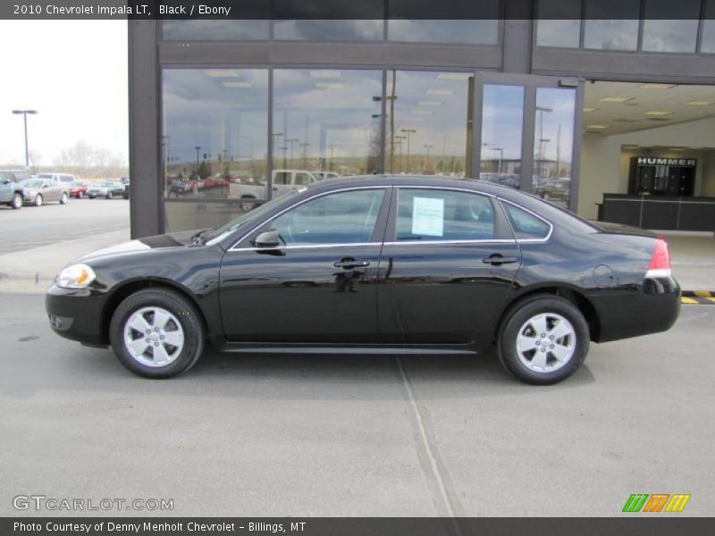 Black / Ebony 2010 Chevrolet Impala LT