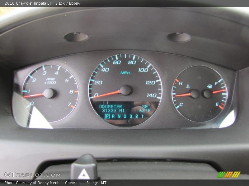 Black / Ebony 2010 Chevrolet Impala LT