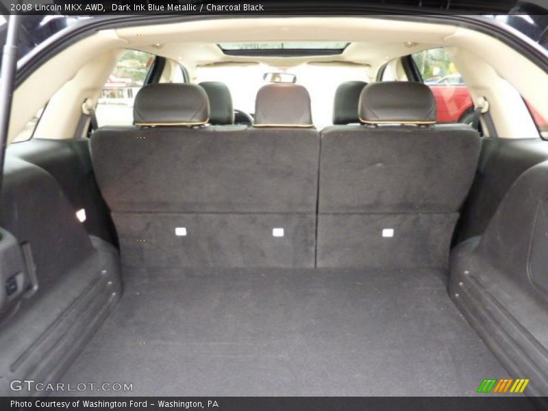 Dark Ink Blue Metallic / Charcoal Black 2008 Lincoln MKX AWD