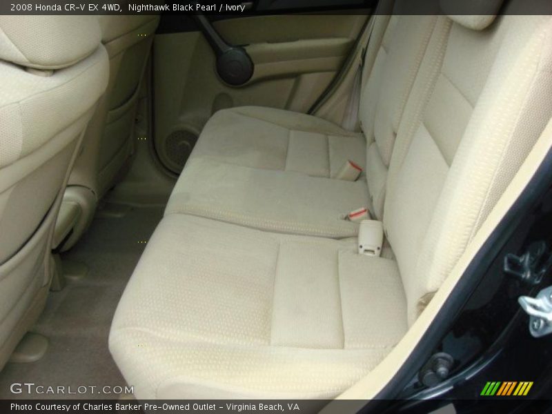 Nighthawk Black Pearl / Ivory 2008 Honda CR-V EX 4WD