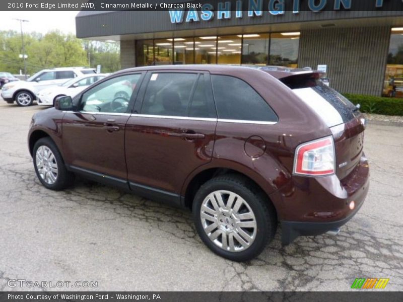 Cinnamon Metallic / Charcoal Black 2010 Ford Edge Limited AWD