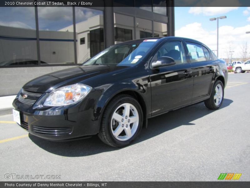 Black / Ebony 2010 Chevrolet Cobalt LT Sedan