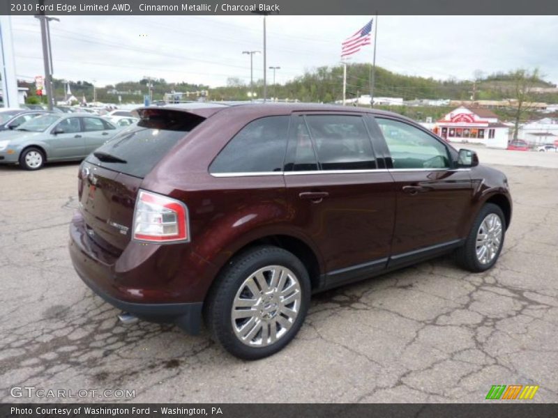Cinnamon Metallic / Charcoal Black 2010 Ford Edge Limited AWD