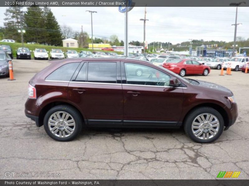 Cinnamon Metallic / Charcoal Black 2010 Ford Edge Limited AWD