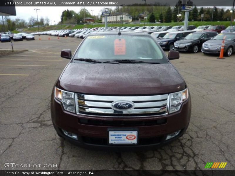Cinnamon Metallic / Charcoal Black 2010 Ford Edge Limited AWD