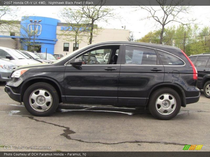 Nighthawk Black Pearl / Black 2007 Honda CR-V LX 4WD