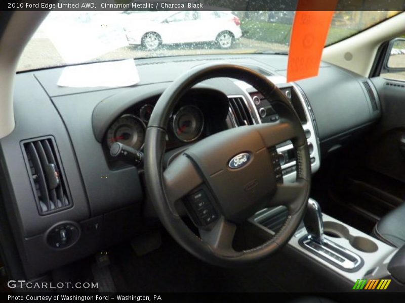 Cinnamon Metallic / Charcoal Black 2010 Ford Edge Limited AWD
