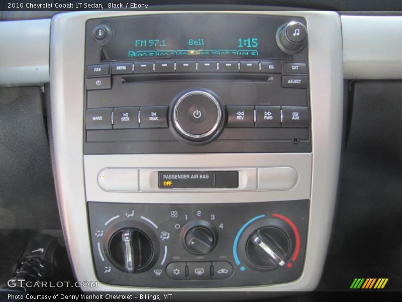 Black / Ebony 2010 Chevrolet Cobalt LT Sedan