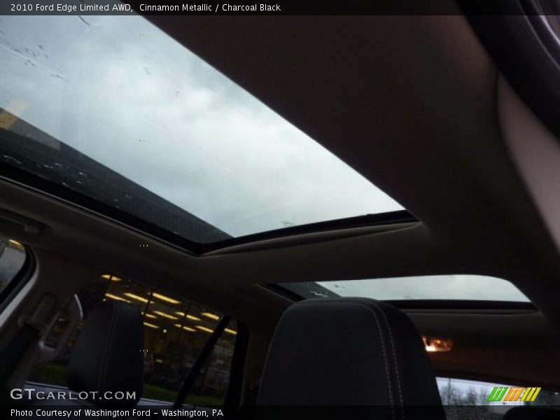 Cinnamon Metallic / Charcoal Black 2010 Ford Edge Limited AWD