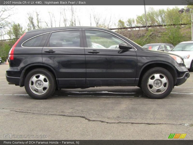 Nighthawk Black Pearl / Black 2007 Honda CR-V LX 4WD