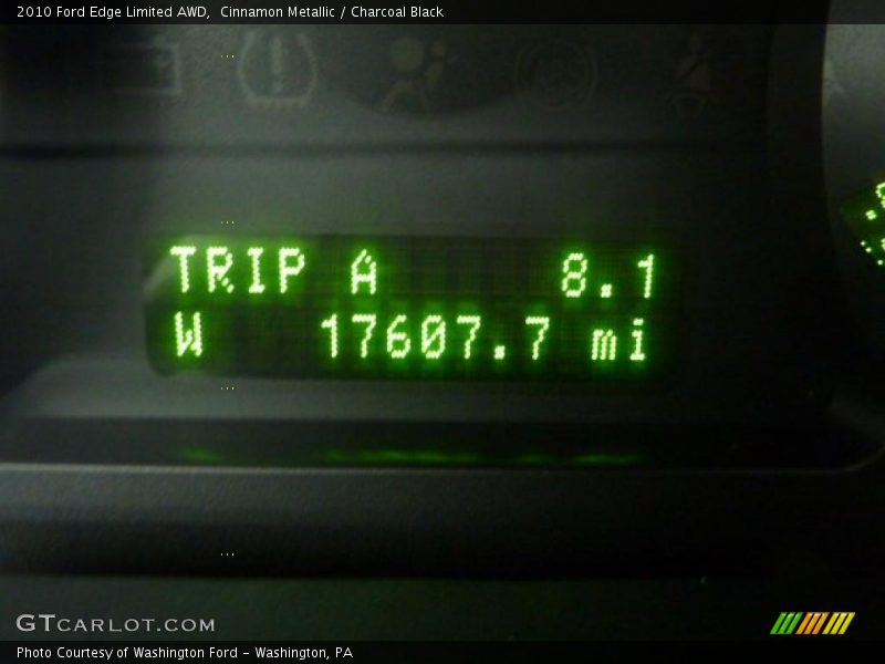 Cinnamon Metallic / Charcoal Black 2010 Ford Edge Limited AWD