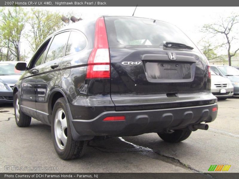 Nighthawk Black Pearl / Black 2007 Honda CR-V LX 4WD