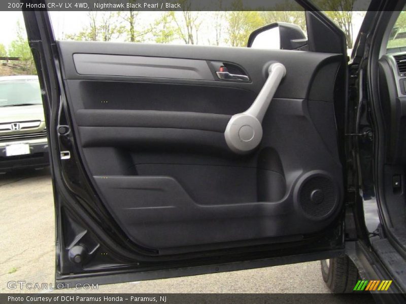 Nighthawk Black Pearl / Black 2007 Honda CR-V LX 4WD
