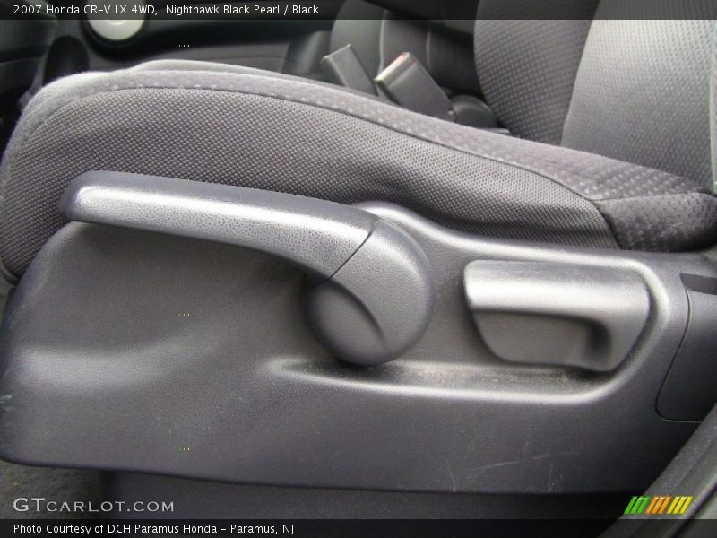 Nighthawk Black Pearl / Black 2007 Honda CR-V LX 4WD