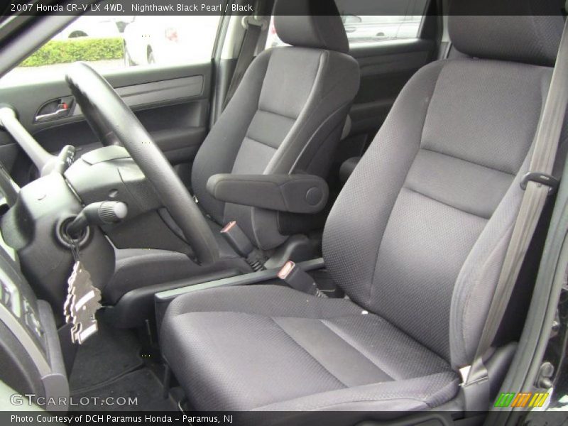 Nighthawk Black Pearl / Black 2007 Honda CR-V LX 4WD