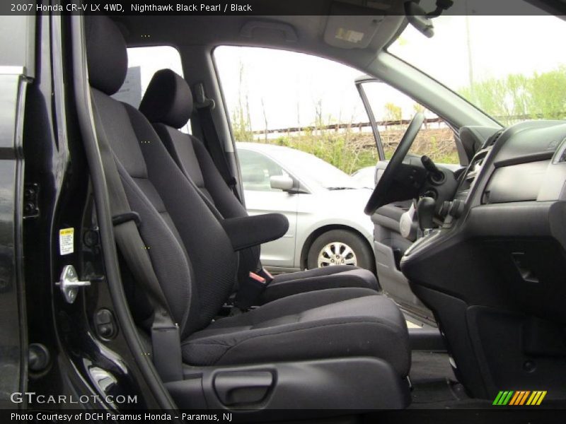 Nighthawk Black Pearl / Black 2007 Honda CR-V LX 4WD