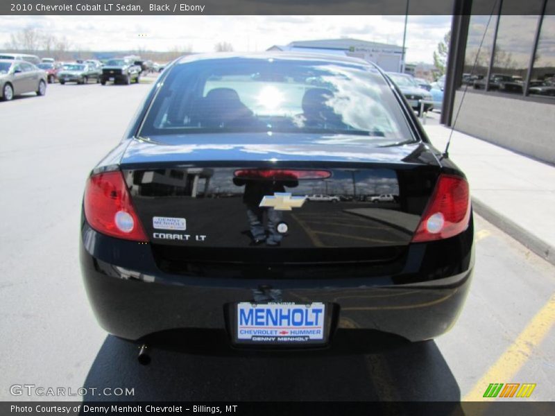 Black / Ebony 2010 Chevrolet Cobalt LT Sedan