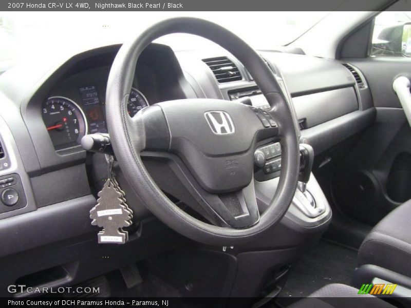 Nighthawk Black Pearl / Black 2007 Honda CR-V LX 4WD