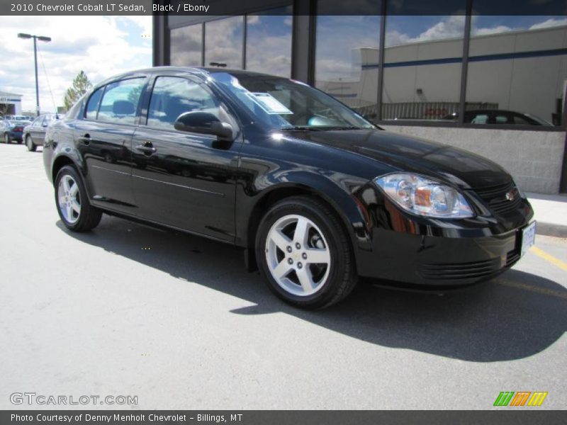 Black / Ebony 2010 Chevrolet Cobalt LT Sedan
