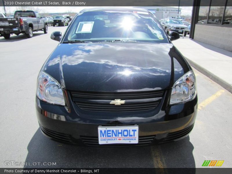 Black / Ebony 2010 Chevrolet Cobalt LT Sedan