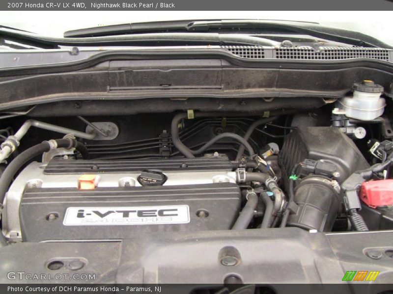 Nighthawk Black Pearl / Black 2007 Honda CR-V LX 4WD