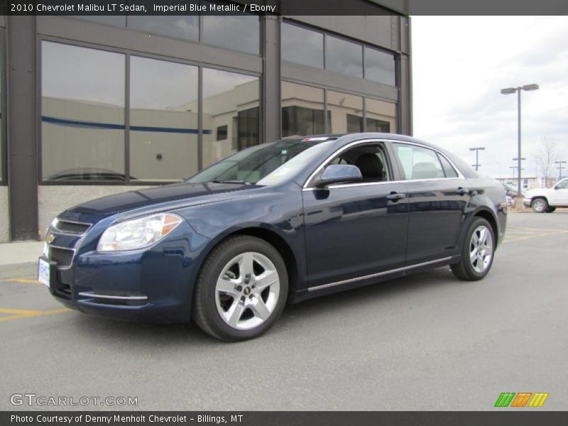 Imperial Blue Metallic / Ebony 2010 Chevrolet Malibu LT Sedan