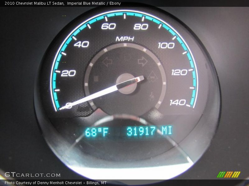 Imperial Blue Metallic / Ebony 2010 Chevrolet Malibu LT Sedan