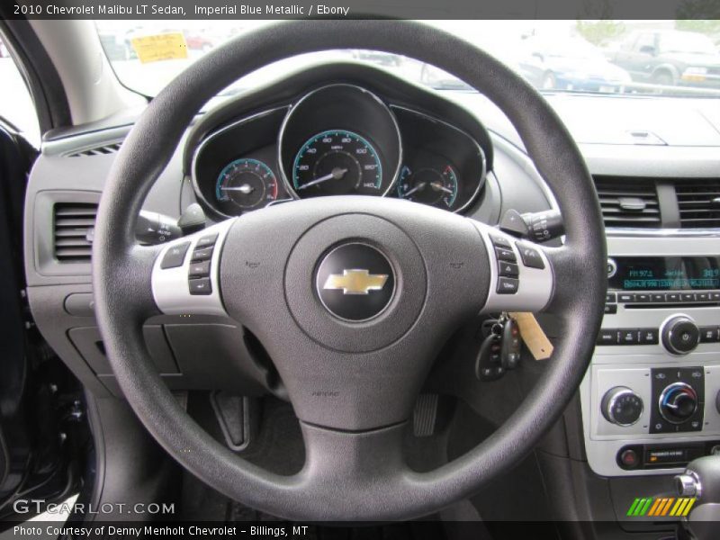 Imperial Blue Metallic / Ebony 2010 Chevrolet Malibu LT Sedan