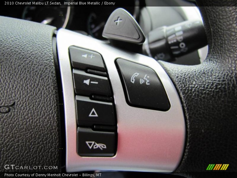 Imperial Blue Metallic / Ebony 2010 Chevrolet Malibu LT Sedan