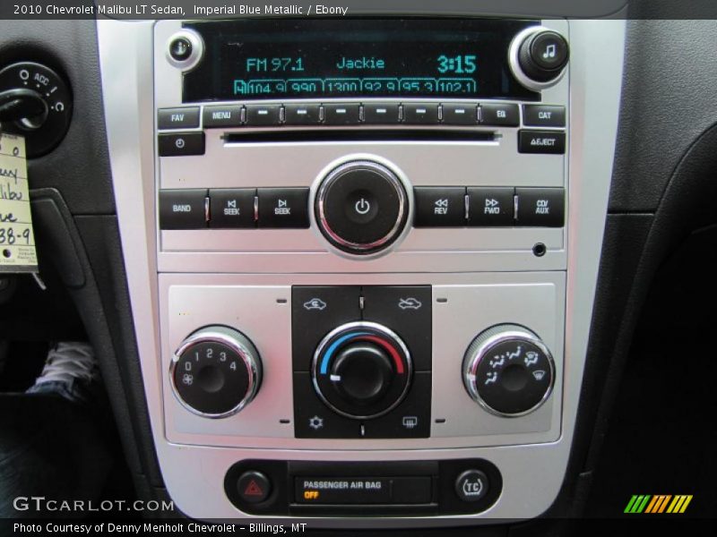Imperial Blue Metallic / Ebony 2010 Chevrolet Malibu LT Sedan