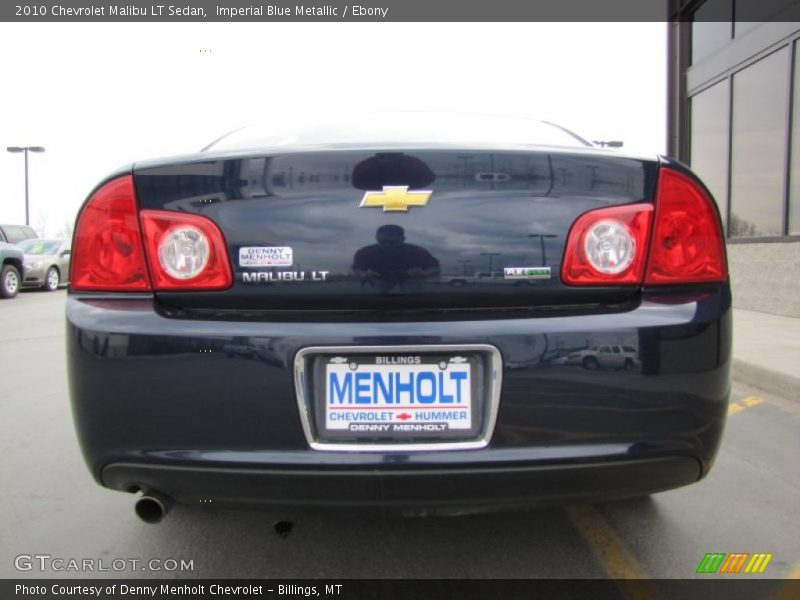 Imperial Blue Metallic / Ebony 2010 Chevrolet Malibu LT Sedan