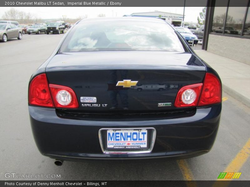 Imperial Blue Metallic / Ebony 2010 Chevrolet Malibu LT Sedan