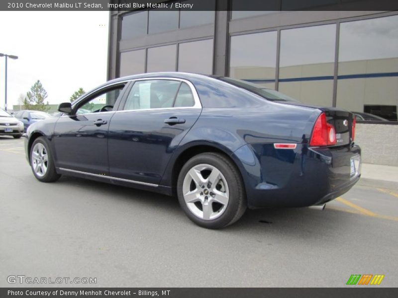 Imperial Blue Metallic / Ebony 2010 Chevrolet Malibu LT Sedan