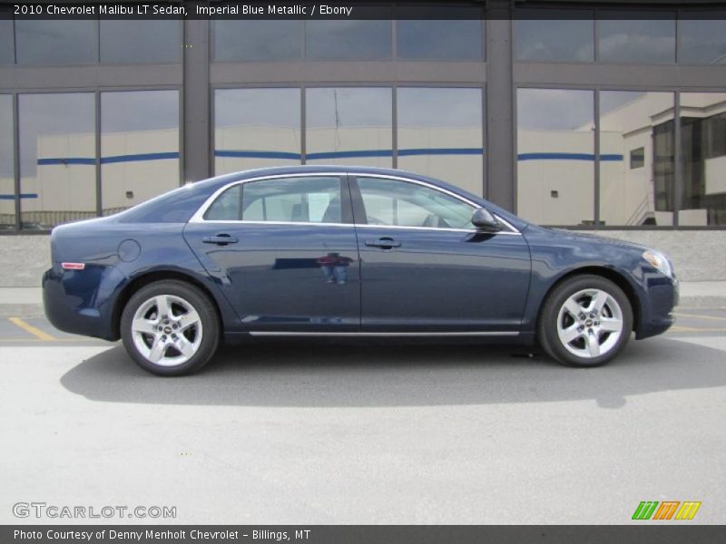 Imperial Blue Metallic / Ebony 2010 Chevrolet Malibu LT Sedan