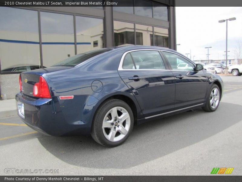 Imperial Blue Metallic / Ebony 2010 Chevrolet Malibu LT Sedan