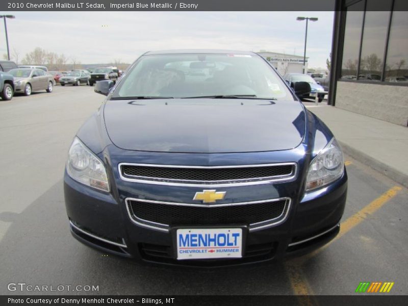 Imperial Blue Metallic / Ebony 2010 Chevrolet Malibu LT Sedan