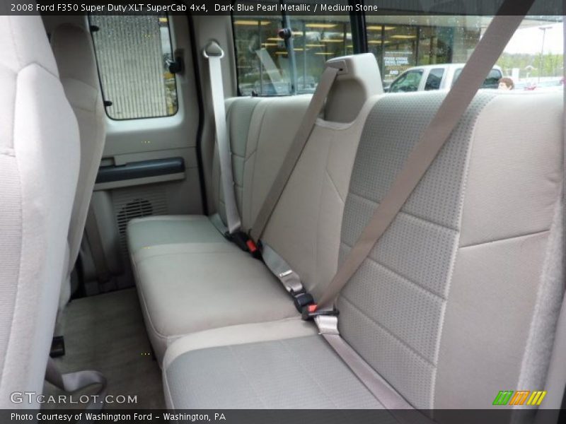  2008 F350 Super Duty XLT SuperCab 4x4 Medium Stone Interior