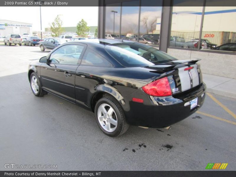 Black / Ebony 2009 Pontiac G5 XFE