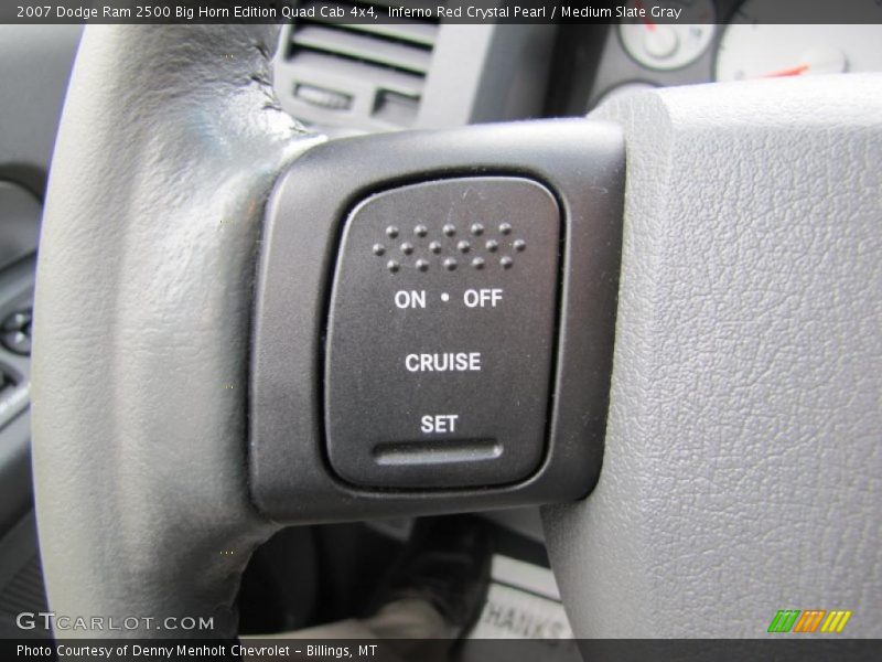 Inferno Red Crystal Pearl / Medium Slate Gray 2007 Dodge Ram 2500 Big Horn Edition Quad Cab 4x4