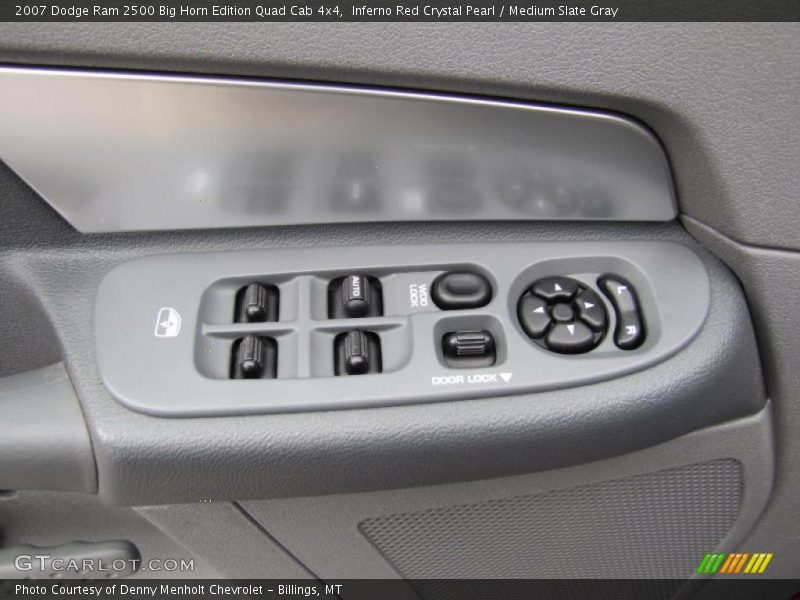 Inferno Red Crystal Pearl / Medium Slate Gray 2007 Dodge Ram 2500 Big Horn Edition Quad Cab 4x4