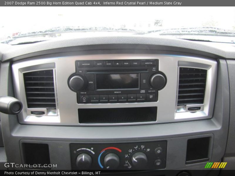 Inferno Red Crystal Pearl / Medium Slate Gray 2007 Dodge Ram 2500 Big Horn Edition Quad Cab 4x4