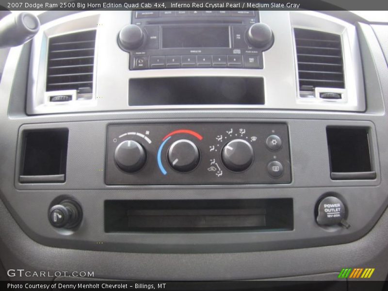 Inferno Red Crystal Pearl / Medium Slate Gray 2007 Dodge Ram 2500 Big Horn Edition Quad Cab 4x4
