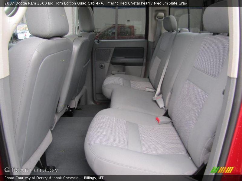 Inferno Red Crystal Pearl / Medium Slate Gray 2007 Dodge Ram 2500 Big Horn Edition Quad Cab 4x4
