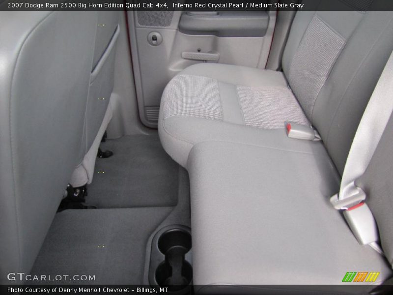 Inferno Red Crystal Pearl / Medium Slate Gray 2007 Dodge Ram 2500 Big Horn Edition Quad Cab 4x4